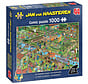 Jumbo Jan van Haasteren - The Vegetable Garden Puzzle 1000pcs