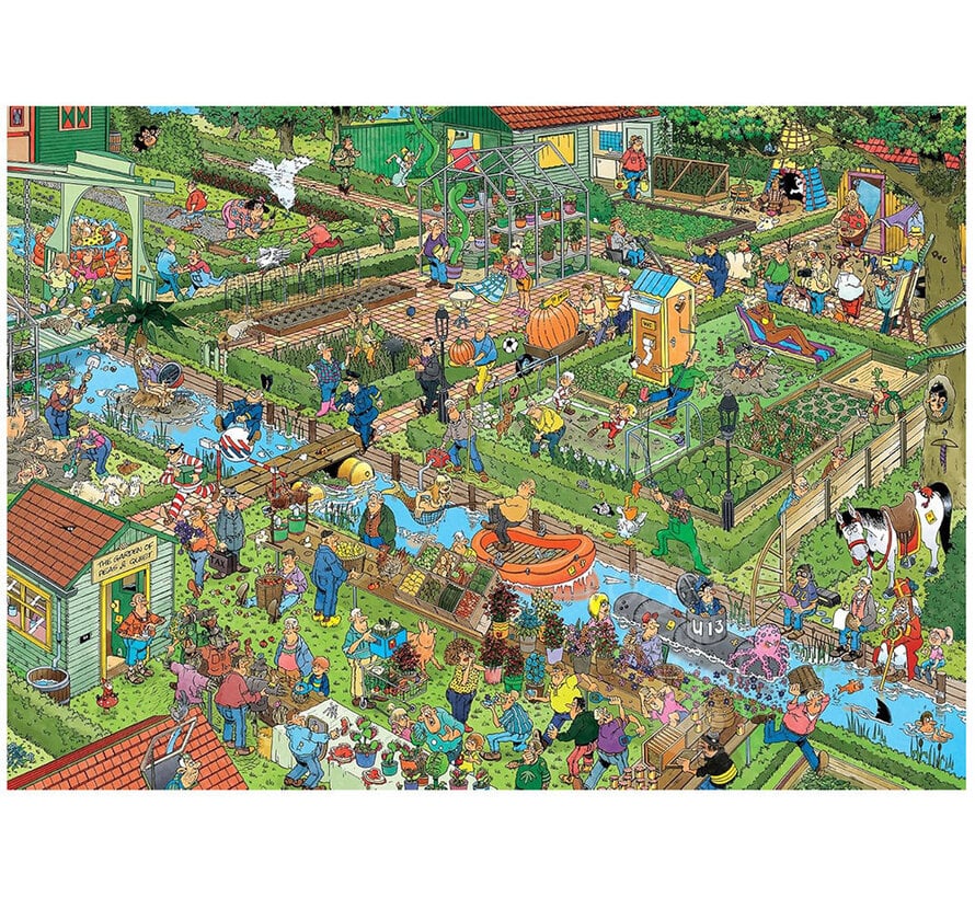 Jumbo Jan van Haasteren - The Vegetable Garden Puzzle 1000pcs