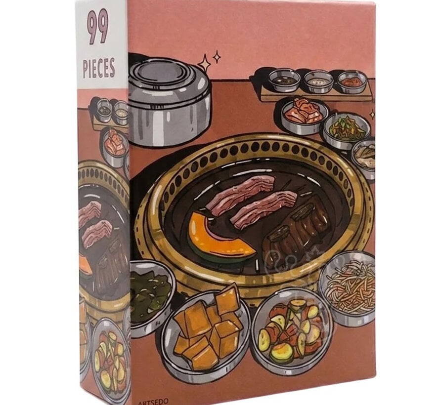 Arcadia KBBQ Puzzle 99pcs