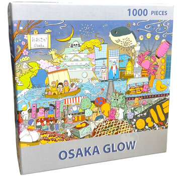 Arcadia Puzzles Arcadia Osaka Glow Puzzle 1000pcs