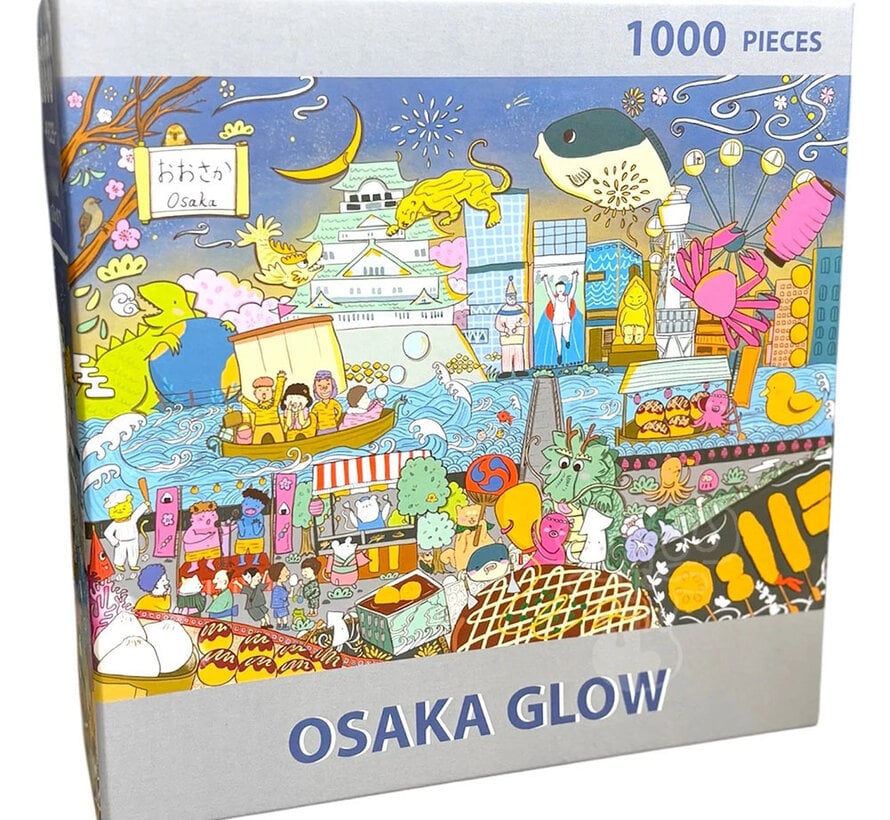 Arcadia Osaka Glow Puzzle 1000pcs