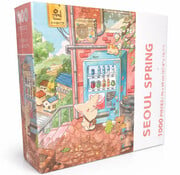 Arcadia Puzzles Arcadia Seoul Spring Puzzle 1000pcs