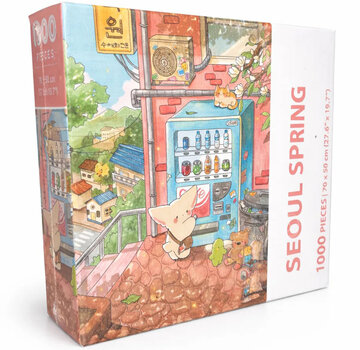 Arcadia Puzzles Arcadia Seoul Spring Puzzle 1000pcs