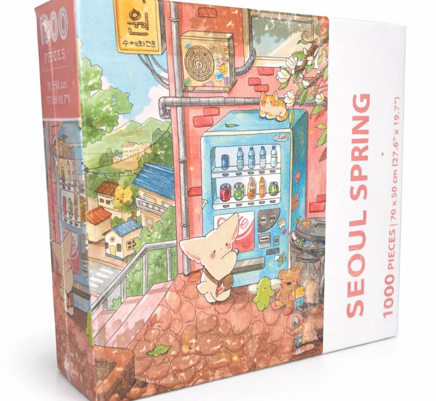 Arcadia Seoul Spring Puzzle 1000pcs