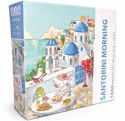 Arcadia Puzzles Arcadia Santorini Morning Puzzle 1000pcs