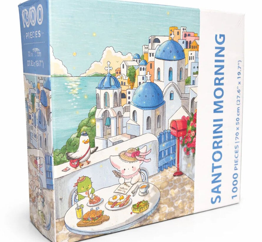Arcadia Santorini Morning Puzzle 1000pcs
