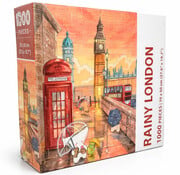 Arcadia Puzzles Arcadia Rainy London Puzzle 1000pcs