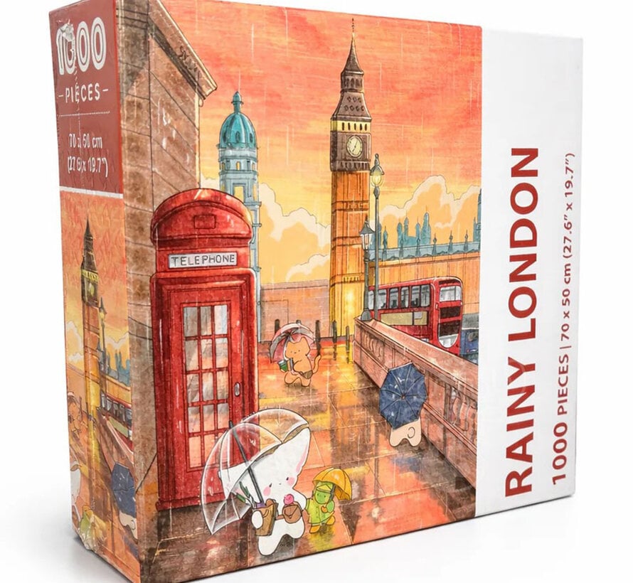 Arcadia Rainy London Puzzle 1000pcs