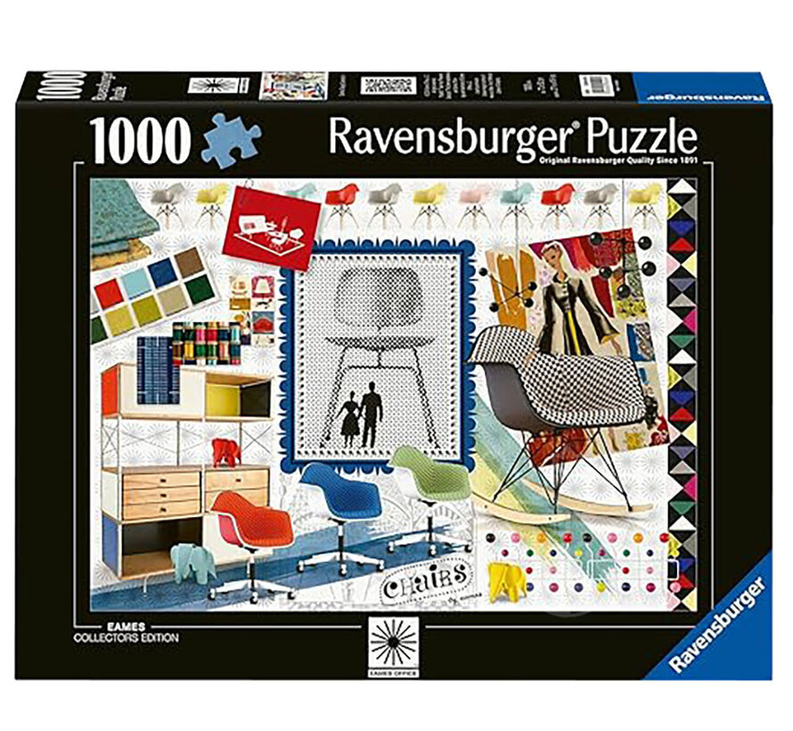 Ravensburger Eames Design Spectrum Puzzle 1000pcs RETIRED