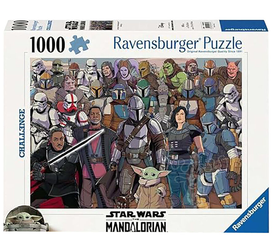 Ravensburger Star Wars: The Mandalorian Challenge Puzzle 1000pcs