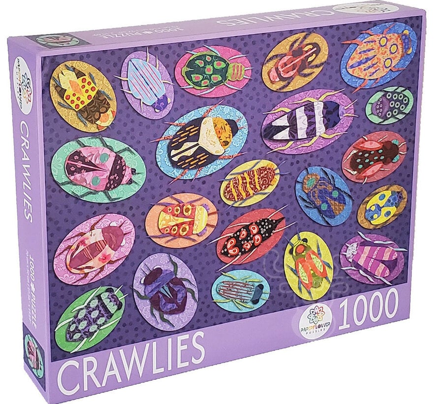 Paperflower Crawlies Puzzle 1000pcs