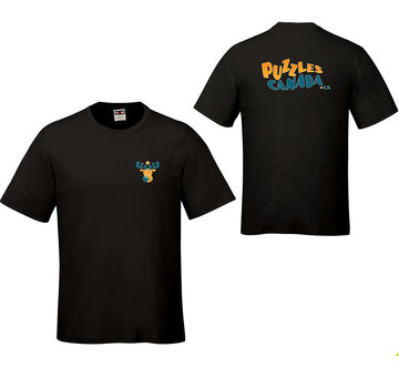 Puzzles Canada Cotton T-Shirt Medium