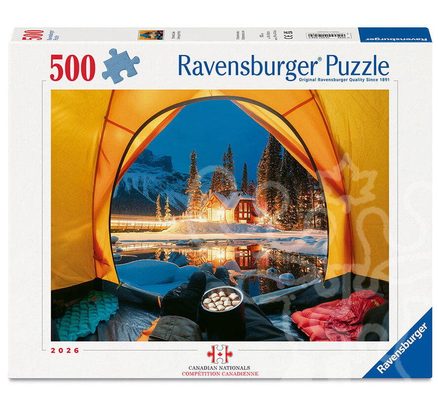 Ravensburger Emerald Lake Evening at Yoho Puzzle 500pcs Canadian JPA Nationals 2026 Individual Division Qualifier 1