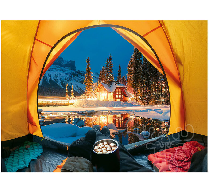 FINAL SALE Ravensburger Emerald Lake Evening at Yoho Puzzle 500pcs Canadian JPA Nationals 2026 Individual Division Qualifier 1