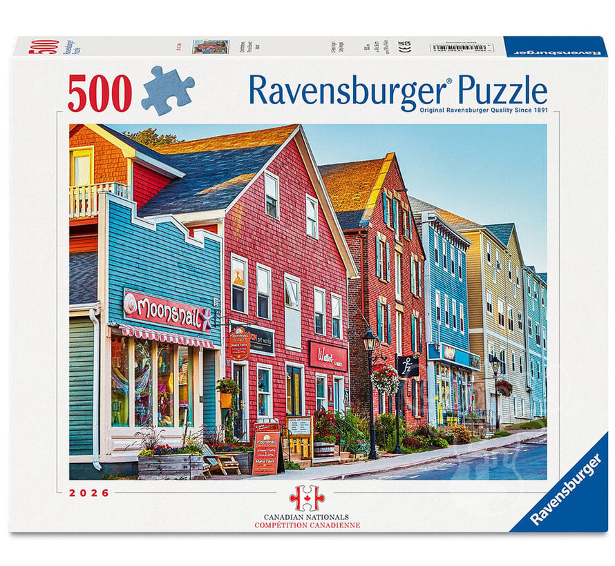 Ravensburger Charlottetown, Prince Edward Island Puzzle 500pcs Canadian JPA Nationals 2026 Individual Division Qualifier 2