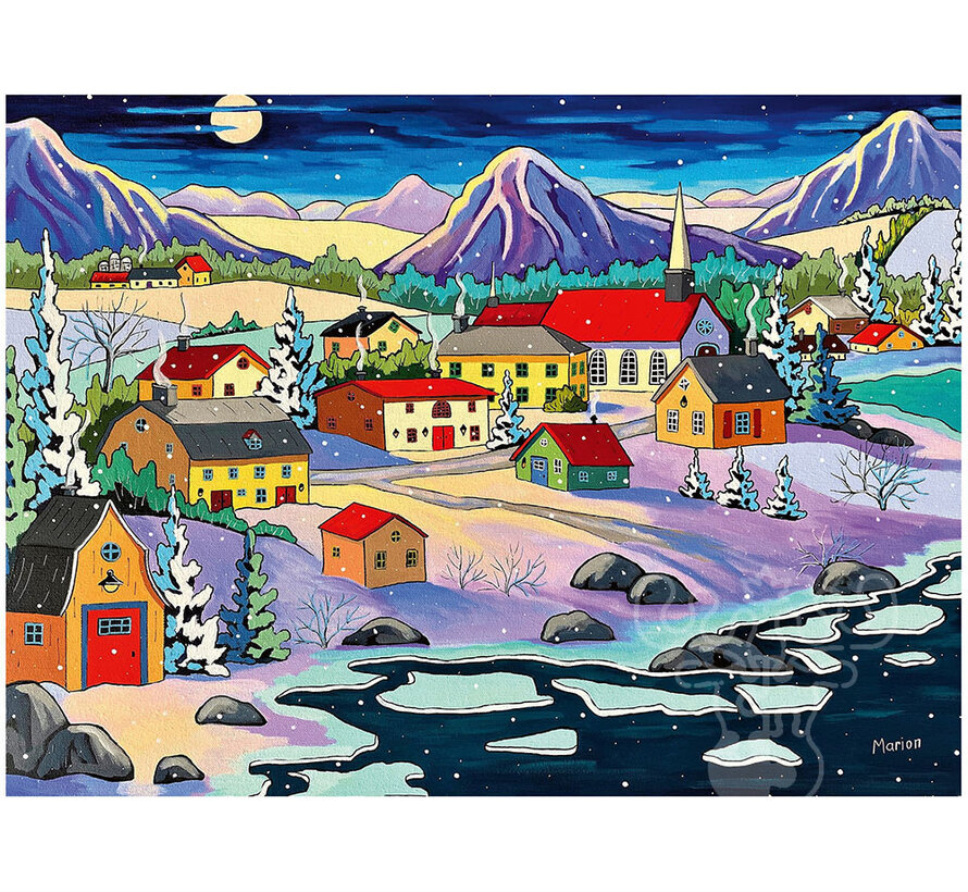 FINAL SALE Ravensburger Coastal Charms Puzzle 500pcs Canadian JPA Nationals 2026 Pairs Division Qualifier 1