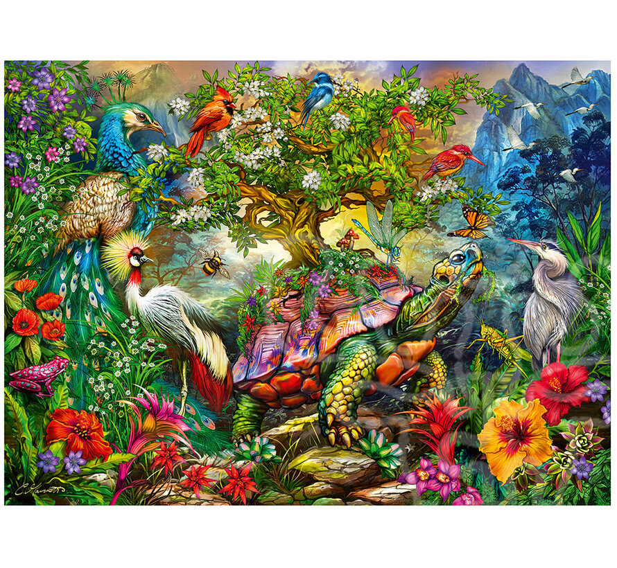 FINAL SALE Ravensburger Tortoise and the Tree Puzzle 500pcs Canadian JPA Nationals 2026 Individual Division Final