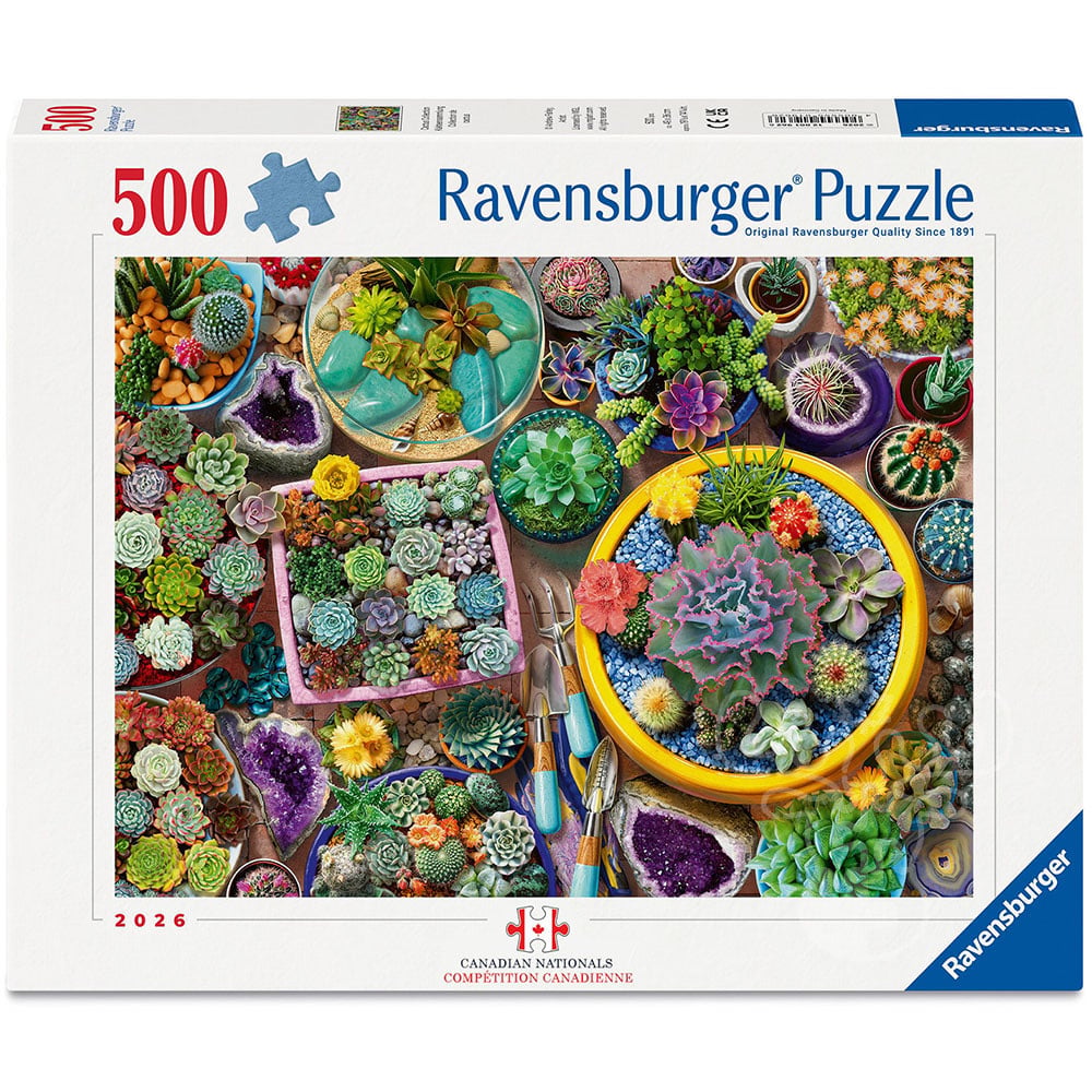 Ravensburger Cactus Collection Puzzle 500pcs Canadian JPA