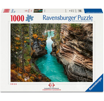 Ravensburger Ravensburger Athabasca Falls, Canada Puzzle 1000pcs Canadian JPA Nationals 2026 Teams Division Qualifier 2