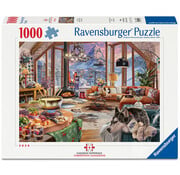 Ravensburger Ravensburger Cozy Ski Chalet Puzzle 1000pcs Canadian JPA Nationals 2026 Pairs Division Final
