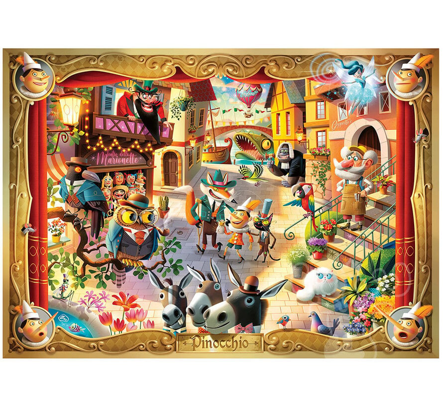 Ravensburger Pinocchio‘s Perils Puzzle 1000pcs Canadian JPA Nationals 2026 Teams Division Final