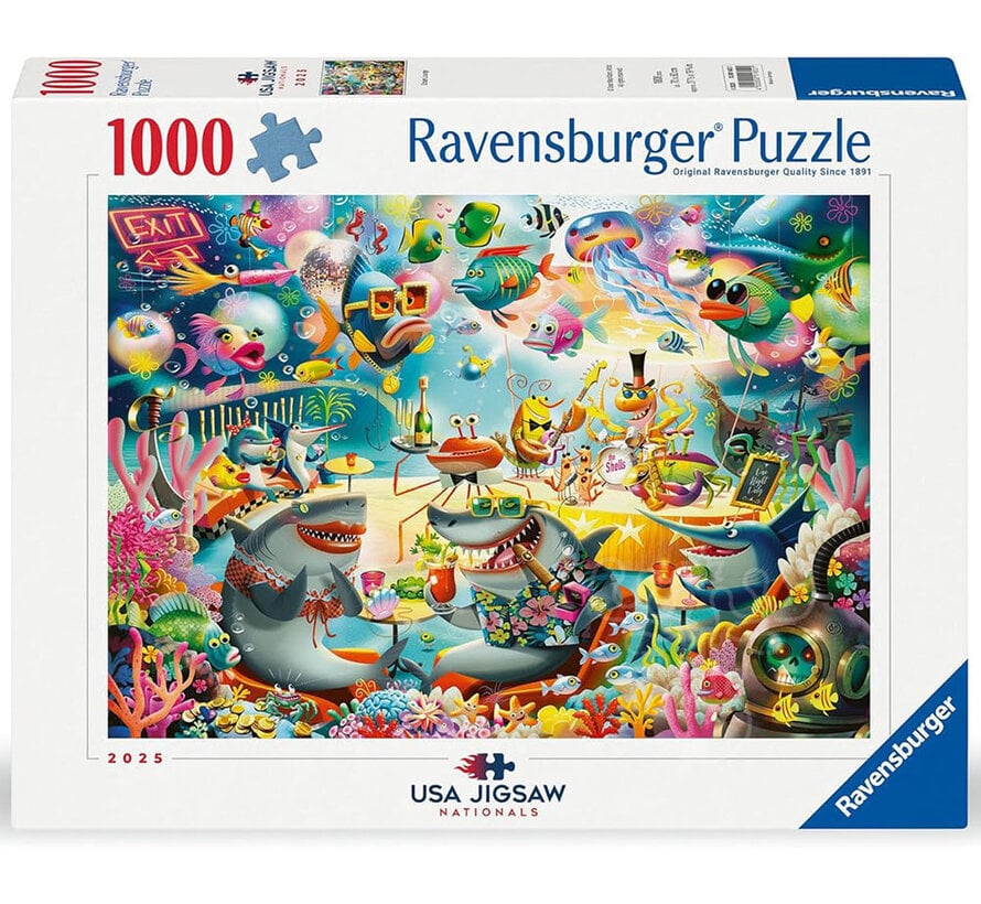 Ravensburger Dean MacAdam: Ocean Lounge Puzzle 1000pcs USA Jigsaw Nationals 2025 SIGNED BY ARTIST