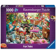 Ravensburger Ravensburger Dean MacAdam: The Cat Groomer Puzzle 1000pcs SIGNED BY ARTIST