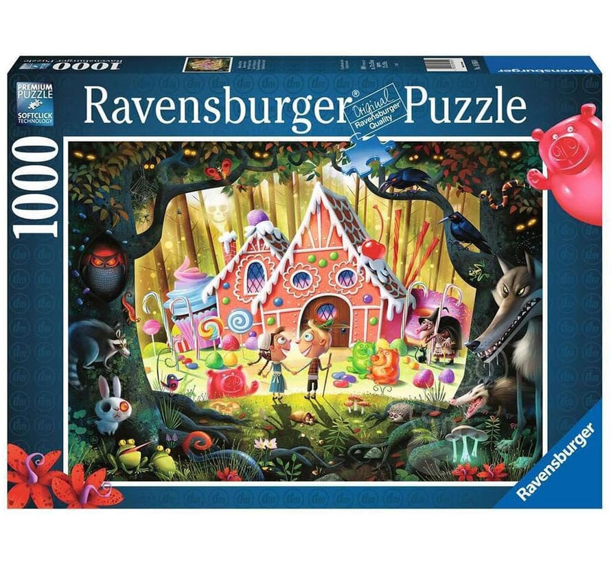 Ravensburger Dean MacAdam: Hansel and Gretel Beware! Puzzle 1000pcs SIGNED BY ARTIST