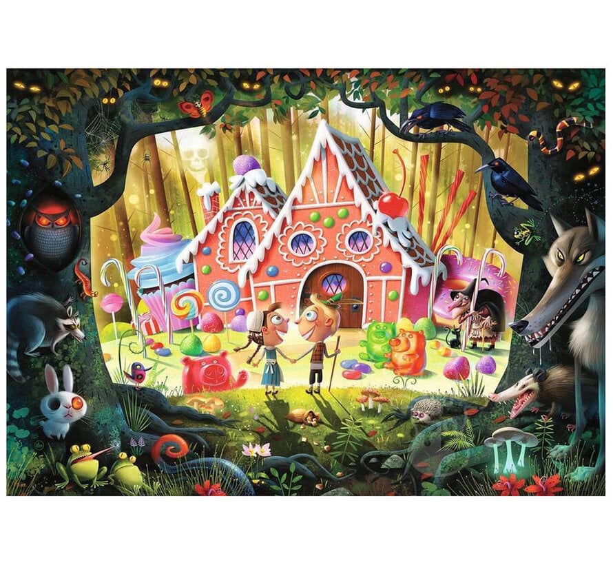 Ravensburger Dean MacAdam: Hansel and Gretel Beware! Puzzle 1000pcs SIGNED BY ARTIST