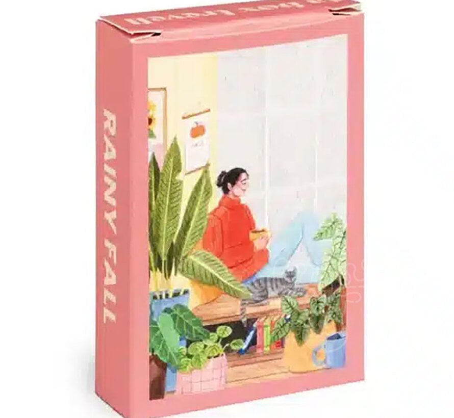 Trevell Rainy Fall Mini Puzzle 99pcs