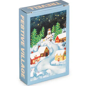 Trevell Puzzle Trevell Festive Village Mini Puzzle 99pcs