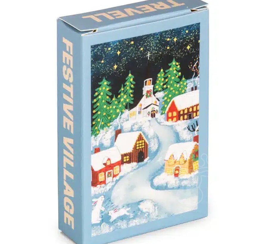 Trevell Festive Village Mini Puzzle 99pcs