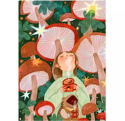 Trevell Puzzle Trevell Under The Mushrooms Mini Puzzle 99pcs