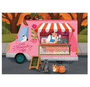 Trevell Puzzle Trevell Cat Food Truck Mini Puzzle 99pcs