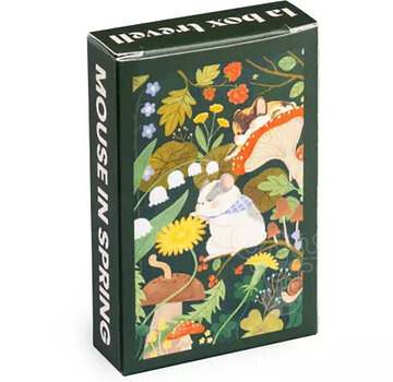 Trevell Puzzle Trevell Mouse in Spring Mini Puzzle 99pcs