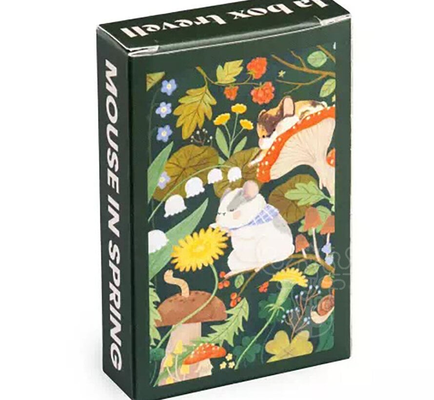 Trevell Mouse in Spring Mini Puzzle 99pcs