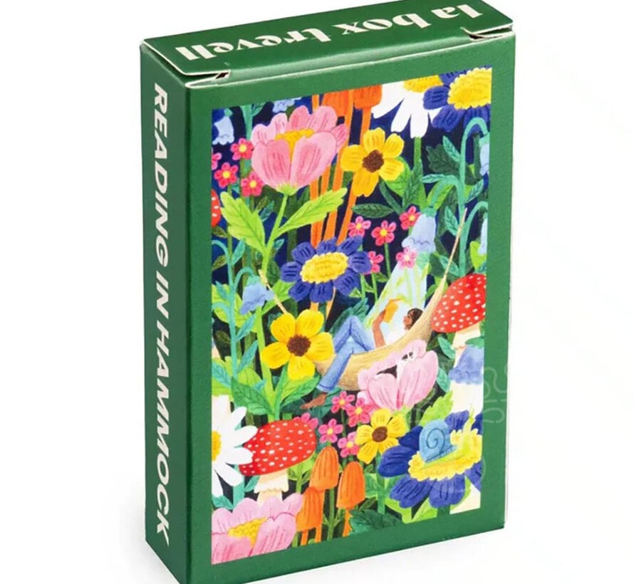 Trevell Reading in Hammock Mini Puzzle 99pcs
