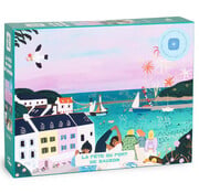 Les éditions Heol Les éditions Heol La fête du port de Sauzon Puzzle 1000pcs