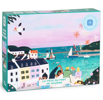 Les éditions Heol Les éditions Heol La fête du port de Sauzon Puzzle 1000pcs