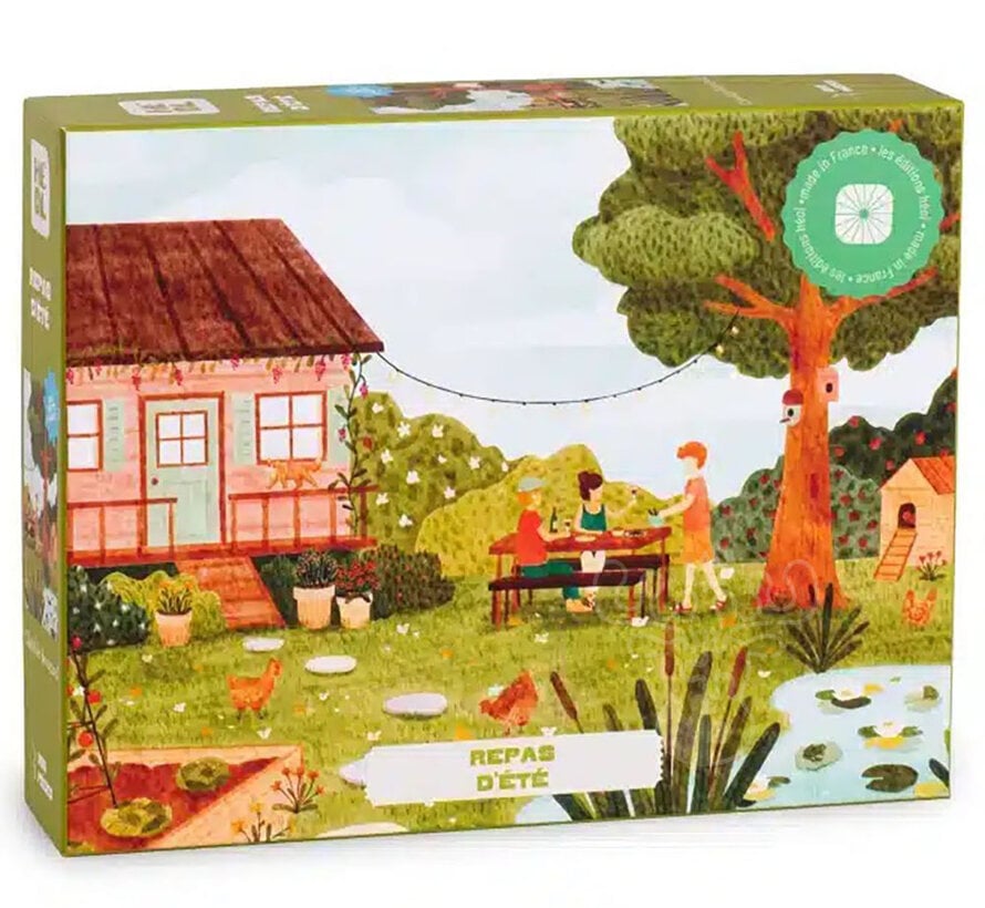Les éditions Heol Repas d'été Puzzle 1000pcs