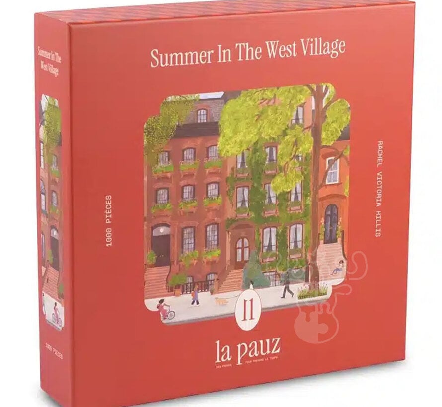 La Pauz Summer In The West Village Puzzle 1000pcs