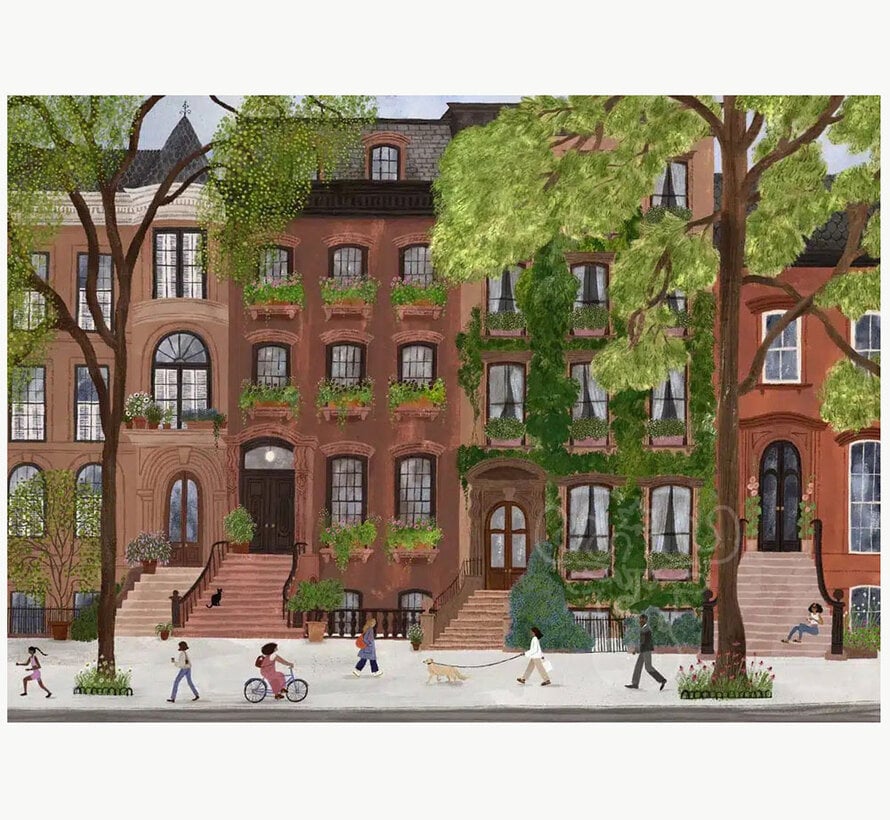 La Pauz Summer In The West Village Puzzle 1000pcs