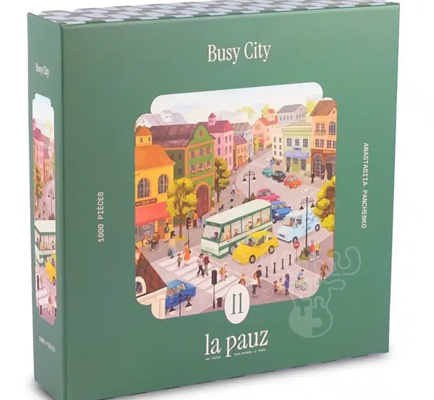 La Pauz Busy City Puzzle 1000pcs
