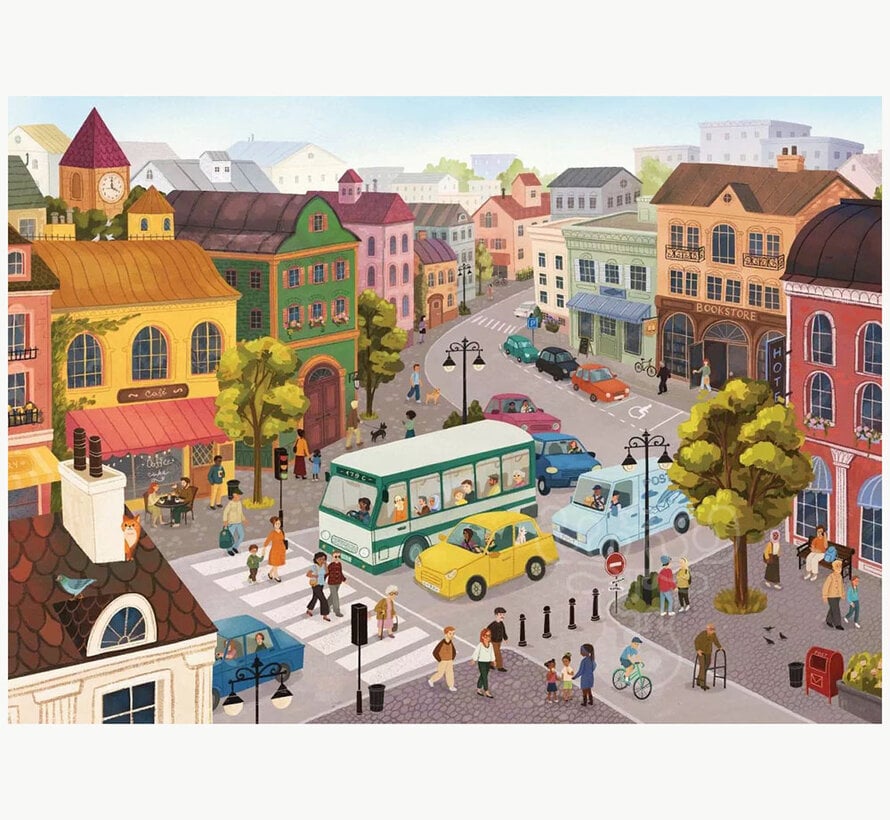 La Pauz Busy City Puzzle 1000pcs