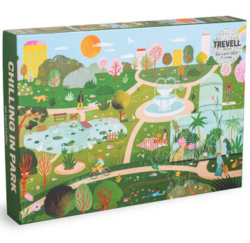 Trevell Puzzle Trevell Chilling In Park Puzzle 1000pcs