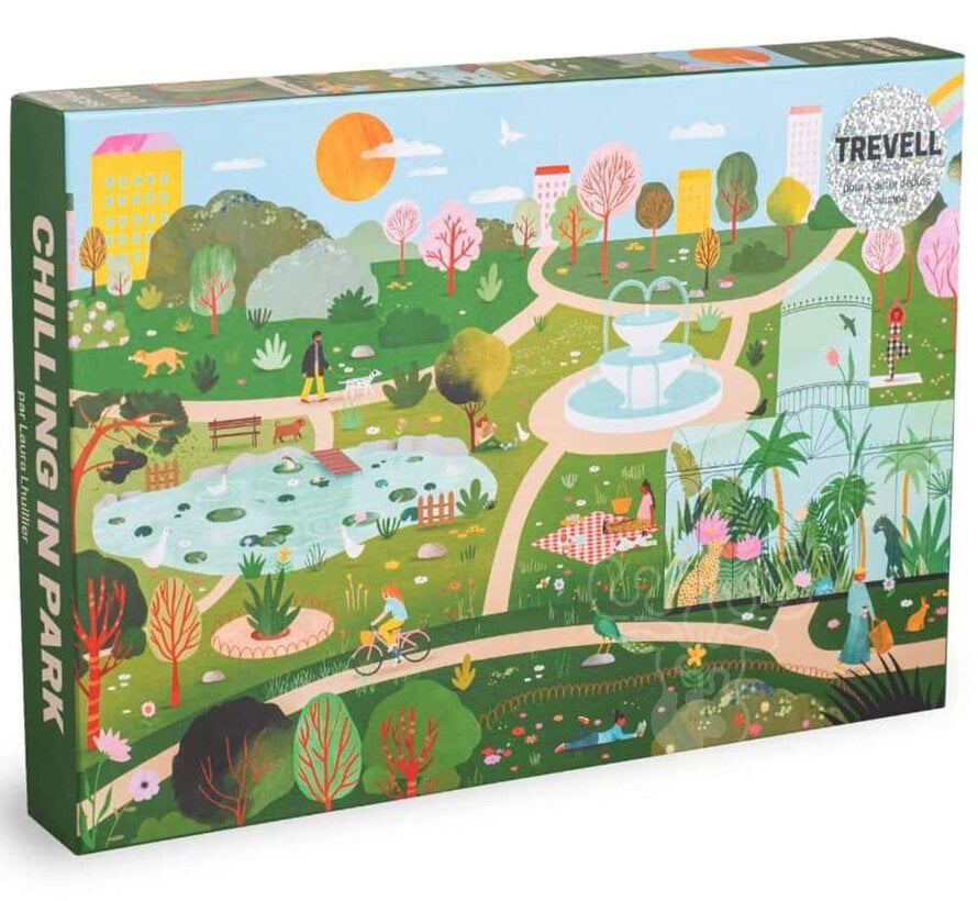 Trevell Chilling In Park Puzzle 1000pcs