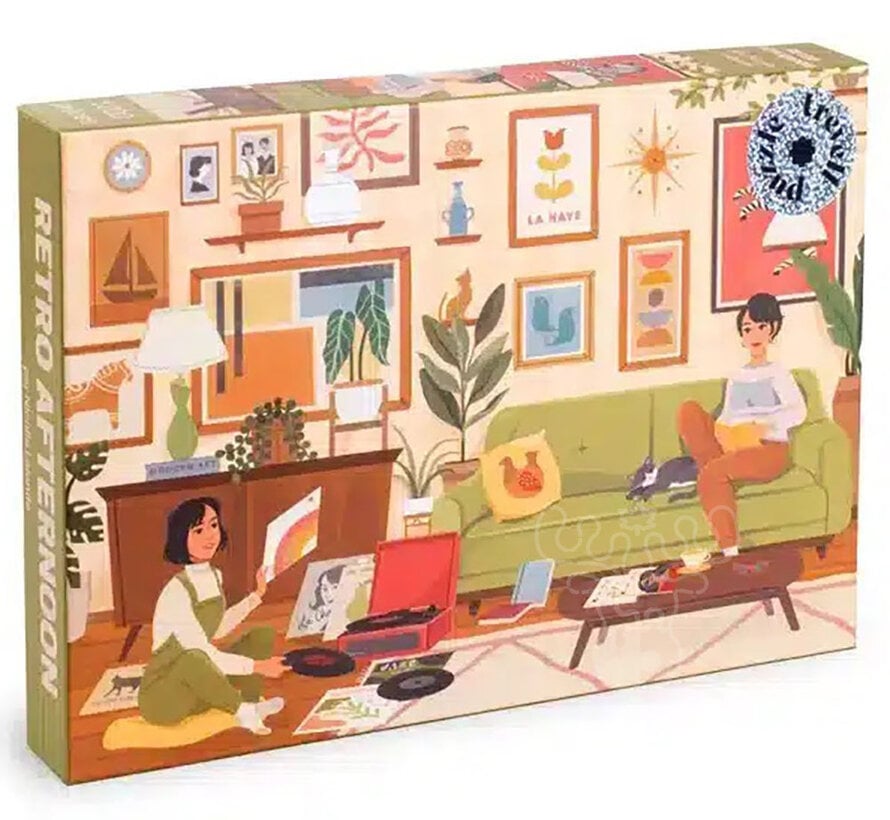 Trevell Retro Afternoon Puzzle 1000pcs