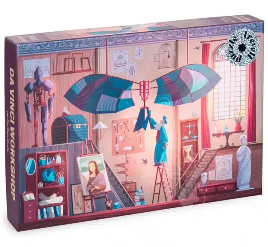 Trevell Da Vinci Workshop Puzzle 1000pcs