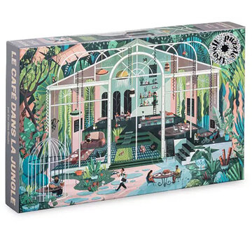 Trevell Puzzle Trevell Le Café dans la Jungle Puzzle 1500pcs