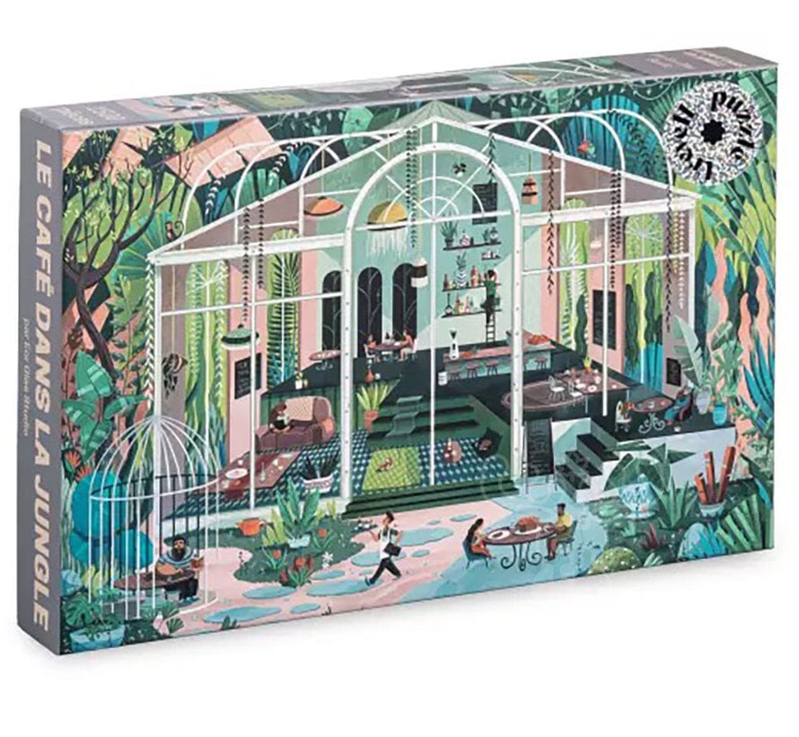 Trevell Le Café dans la Jungle Puzzle 1500pcs